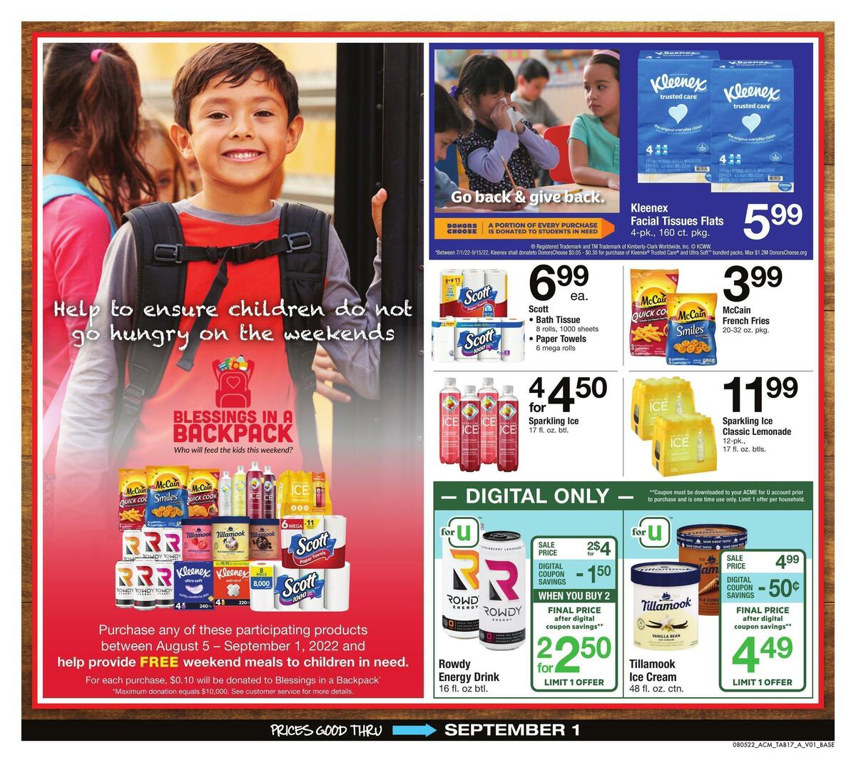 ACME Markets Big Book of Savings Weekly Ad from August 5