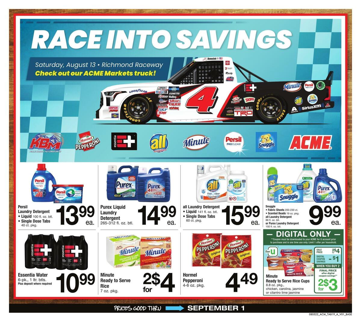 ACME Markets Big Book of Savings Weekly Ad from August 5
