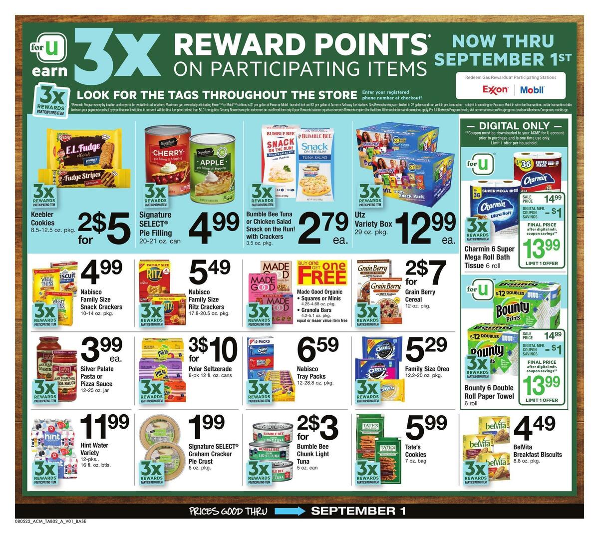 ACME Markets Big Book of Savings Weekly Ad from August 5