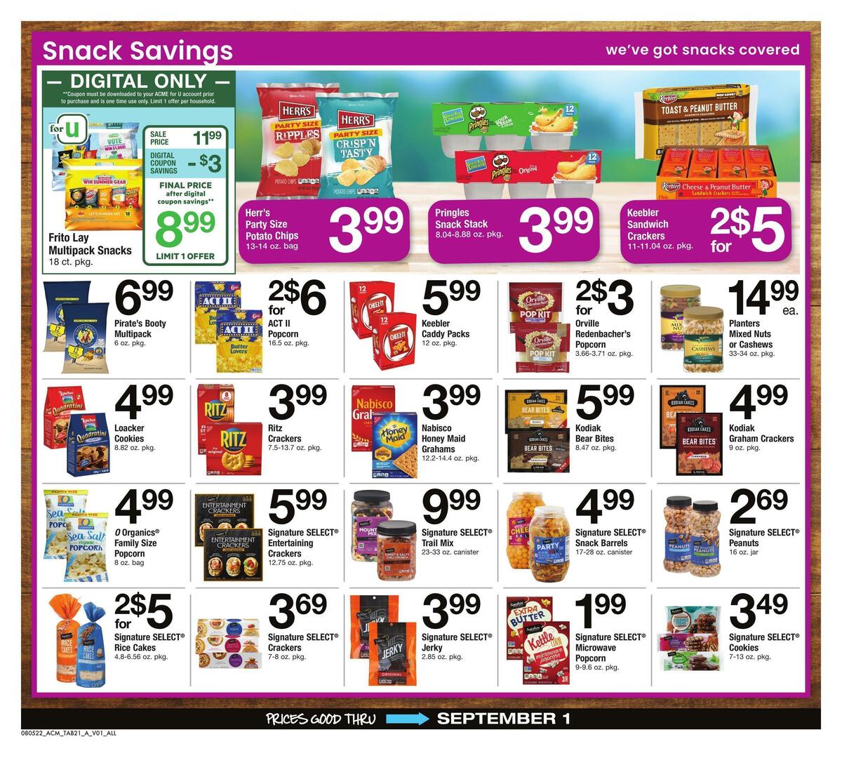 ACME Markets Big Book of Savings Weekly Ad from August 5