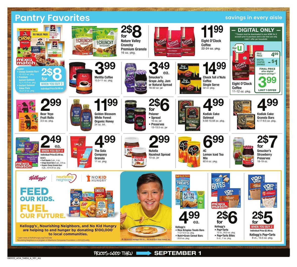ACME Markets Big Book of Savings Weekly Ad from August 5
