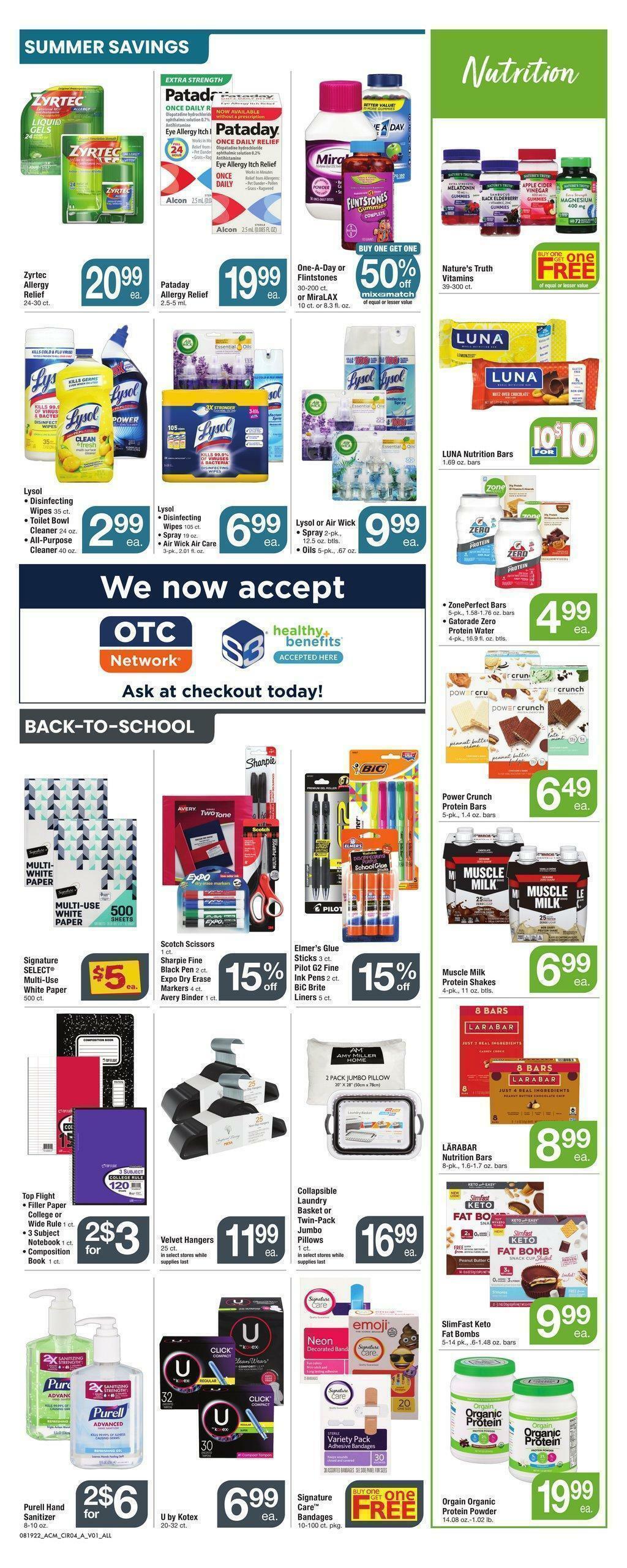ACME Markets Weekly Ad from August 19