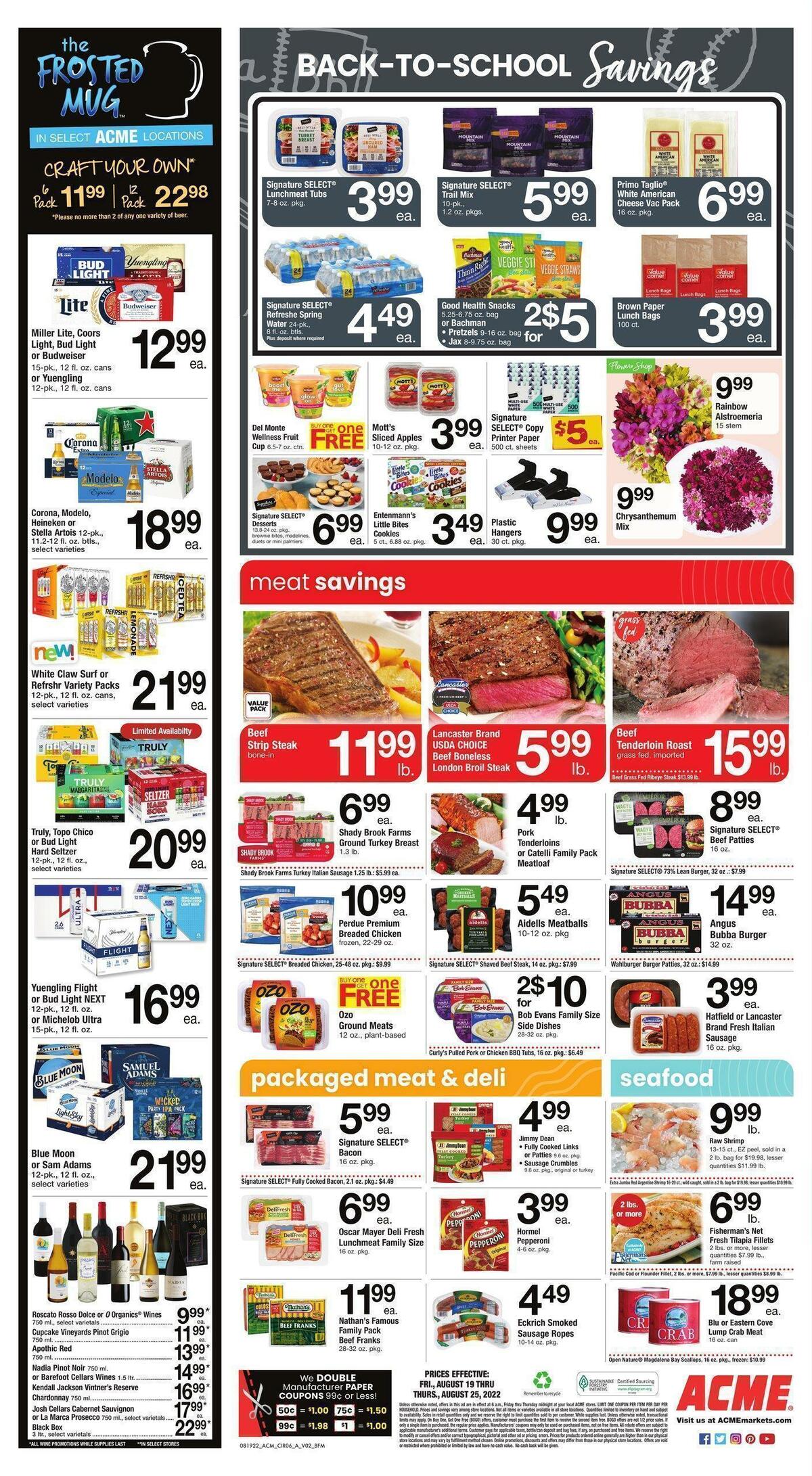 ACME Markets Weekly Ad from August 19