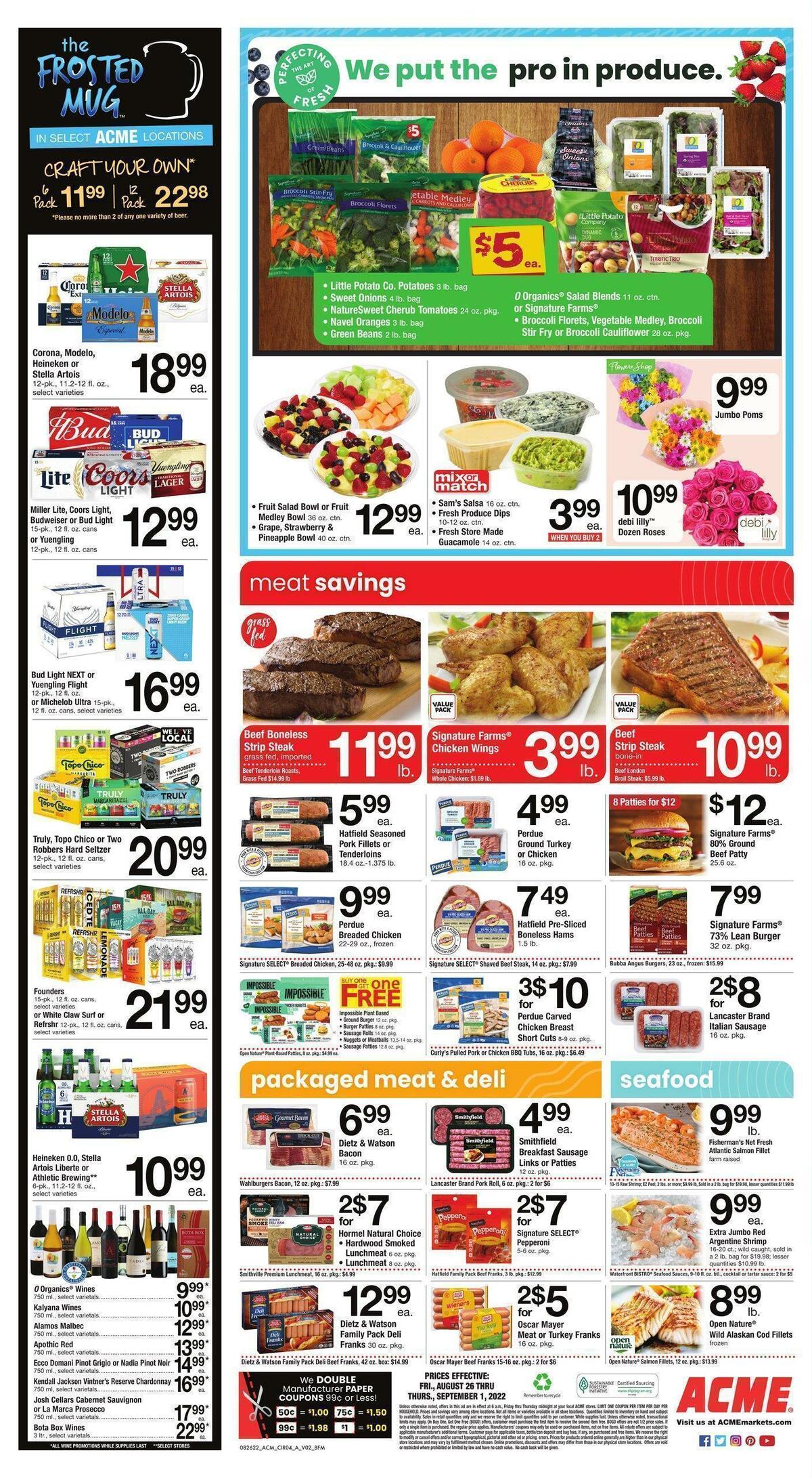 ACME Markets Weekly Ad from August 26