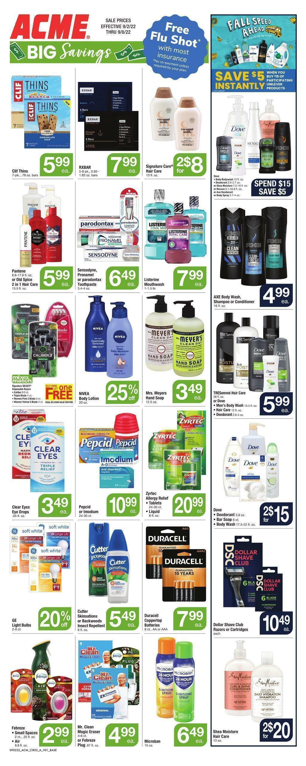 ACME Markets Weekly Ad from September 2