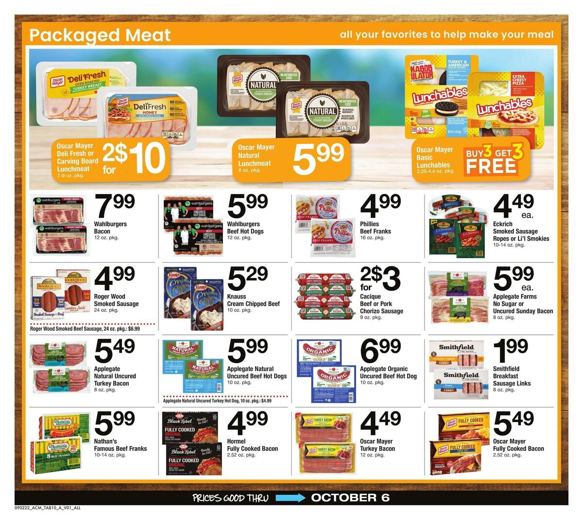 ACME Markets Big Book of Savings Weekly Ad from September 2