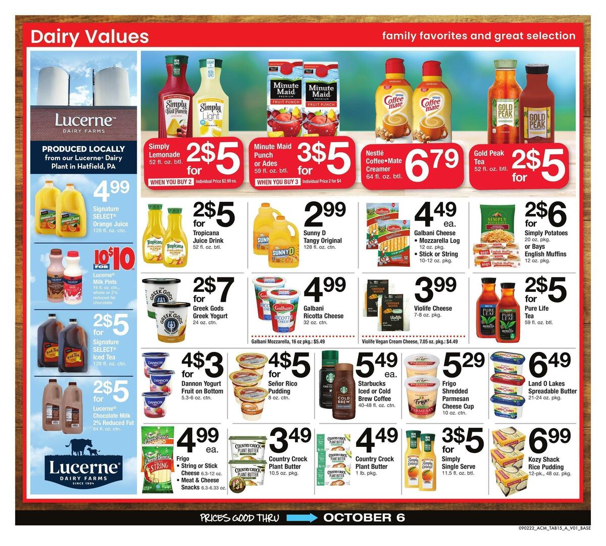 ACME Markets Big Book of Savings Weekly Ad from September 2