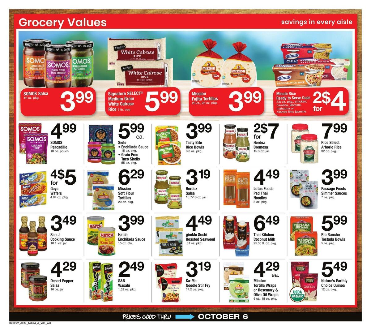 ACME Markets Big Book of Savings Weekly Ad from September 2