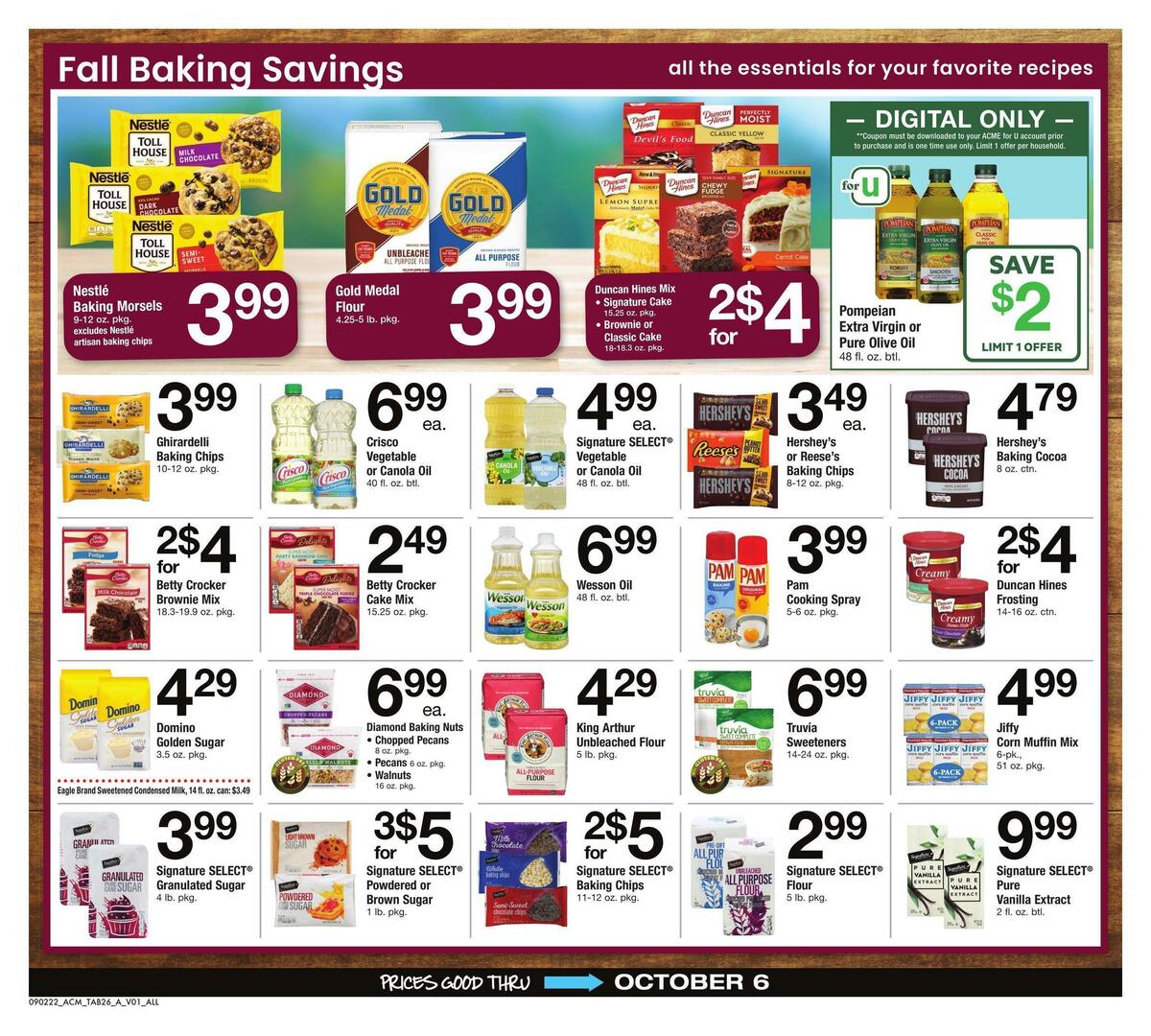 ACME Markets Big Book of Savings Weekly Ad from September 2