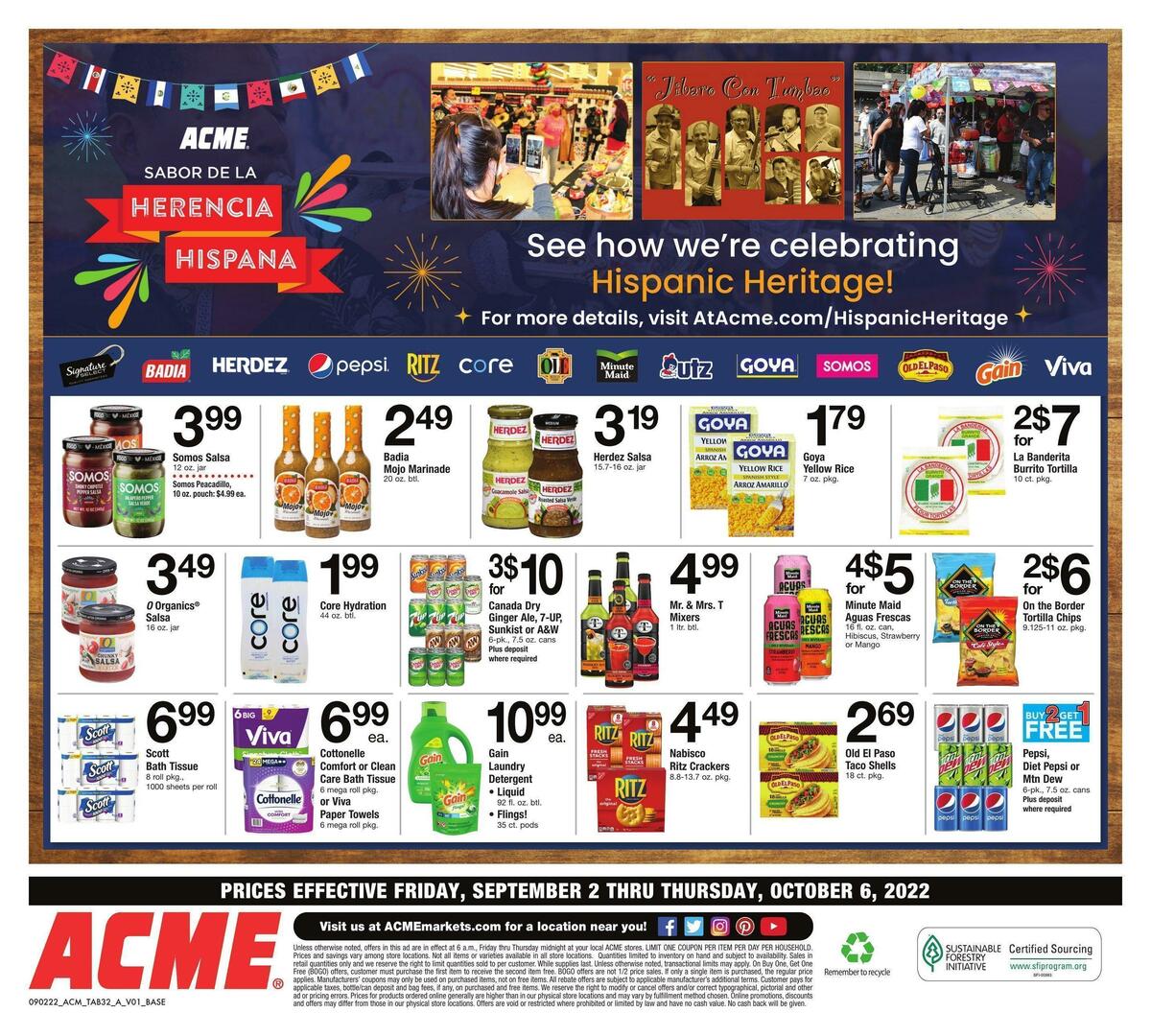 ACME Markets Big Book of Savings Weekly Ad from September 2
