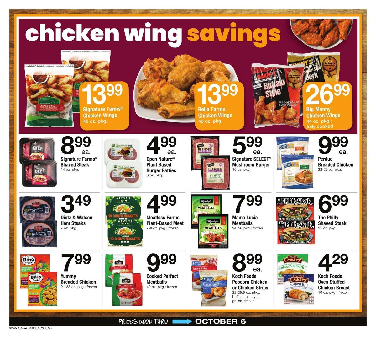ACME Markets Big Book of Savings Weekly Ad from September 2