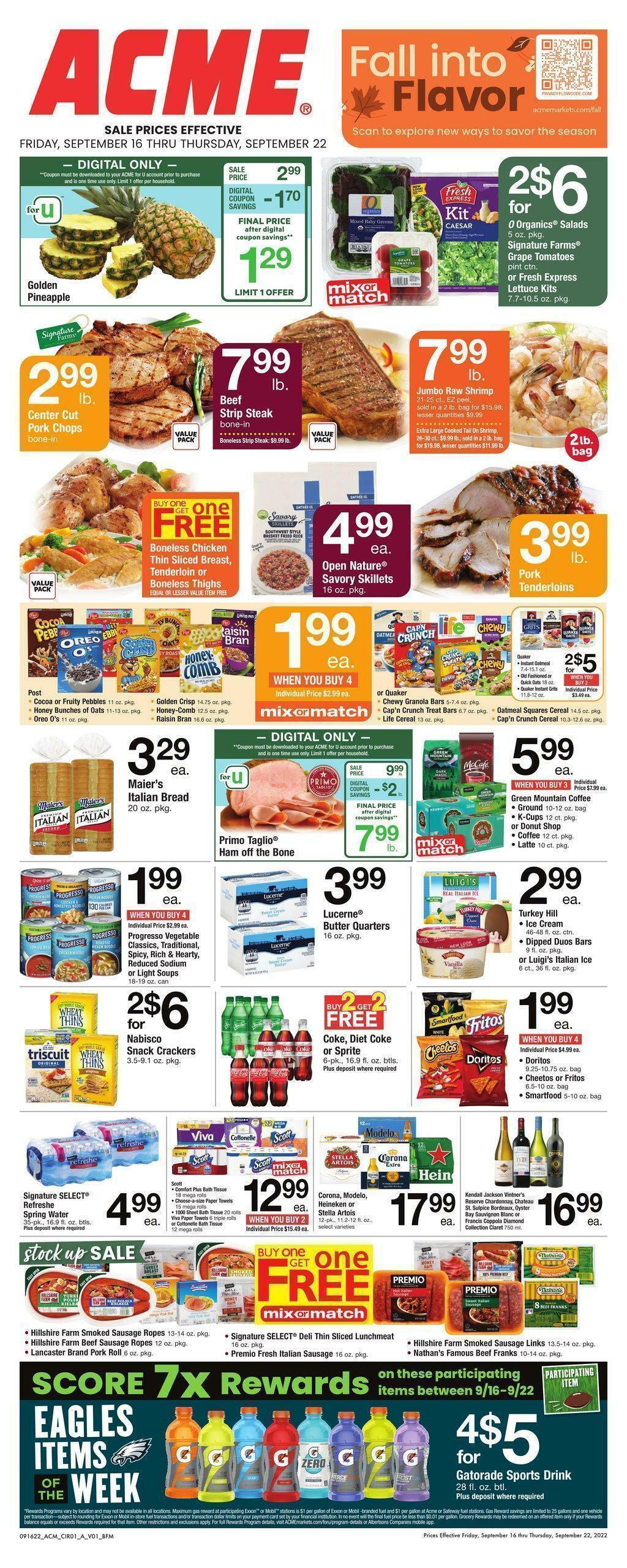 ACME Markets Weekly Ad from September 16