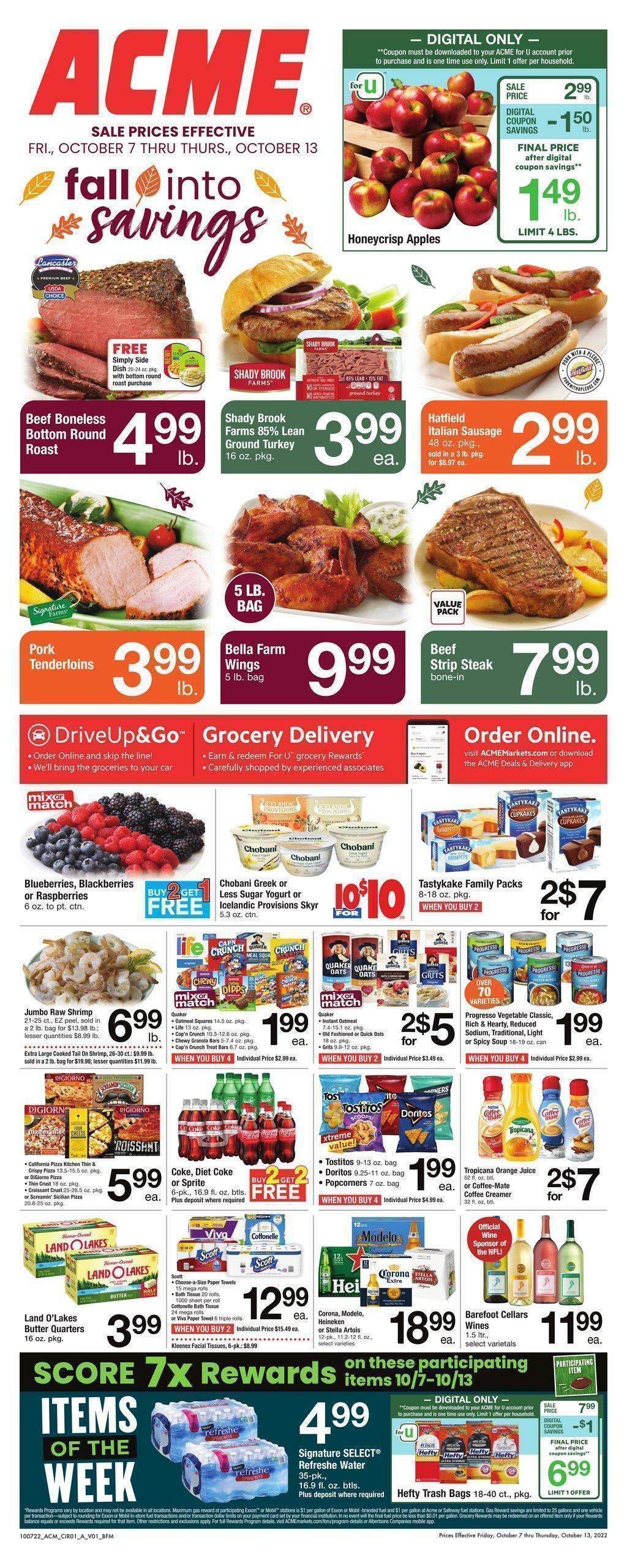 ACME Markets Weekly Ad from October 7