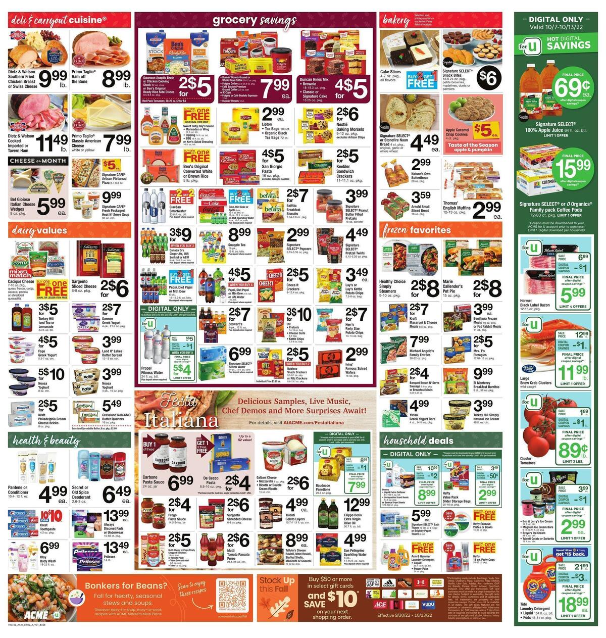ACME Markets Weekly Ad from October 7