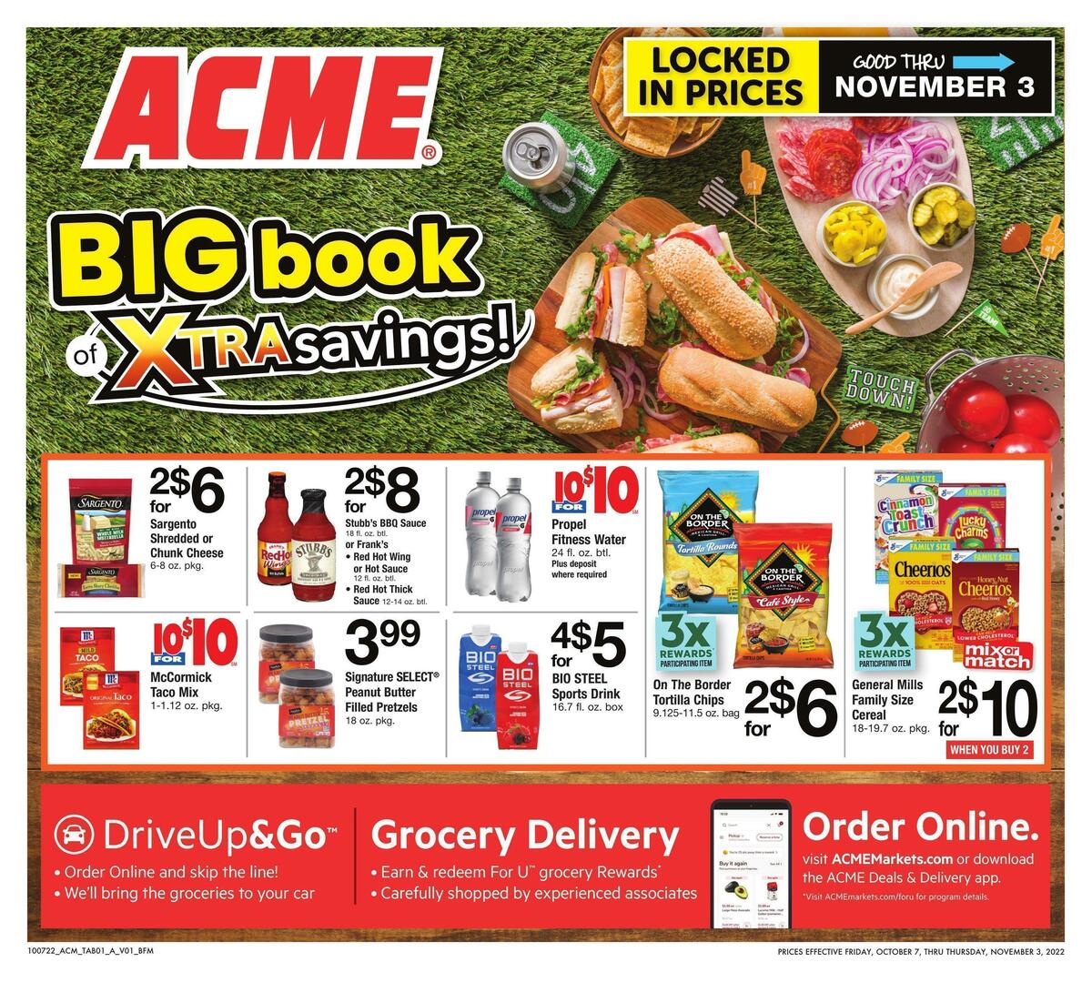 ACME Markets Big Book of Savings Weekly Ad from October 7