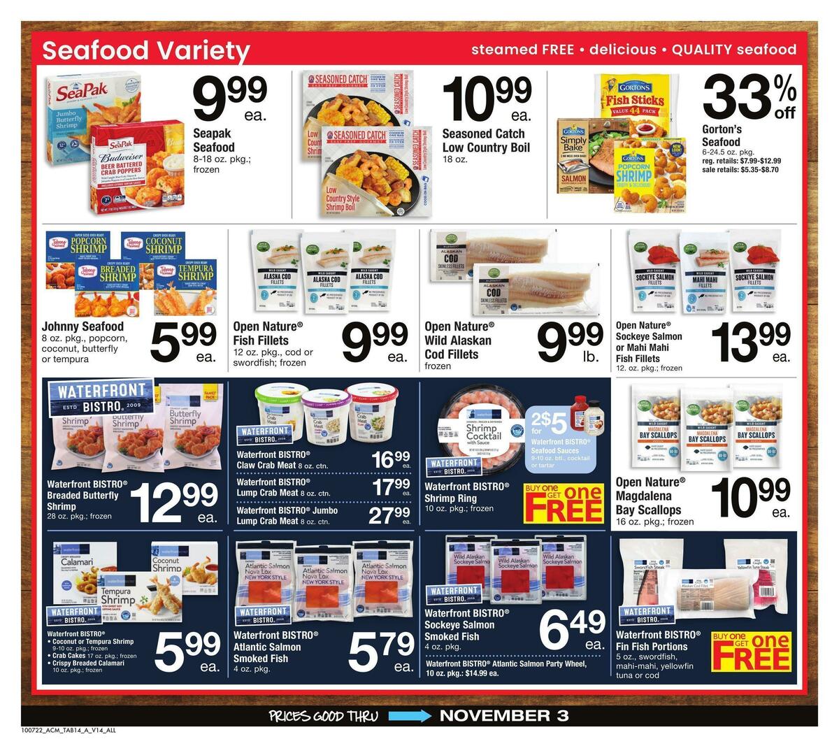 ACME Markets Big Book of Savings Weekly Ad from October 7