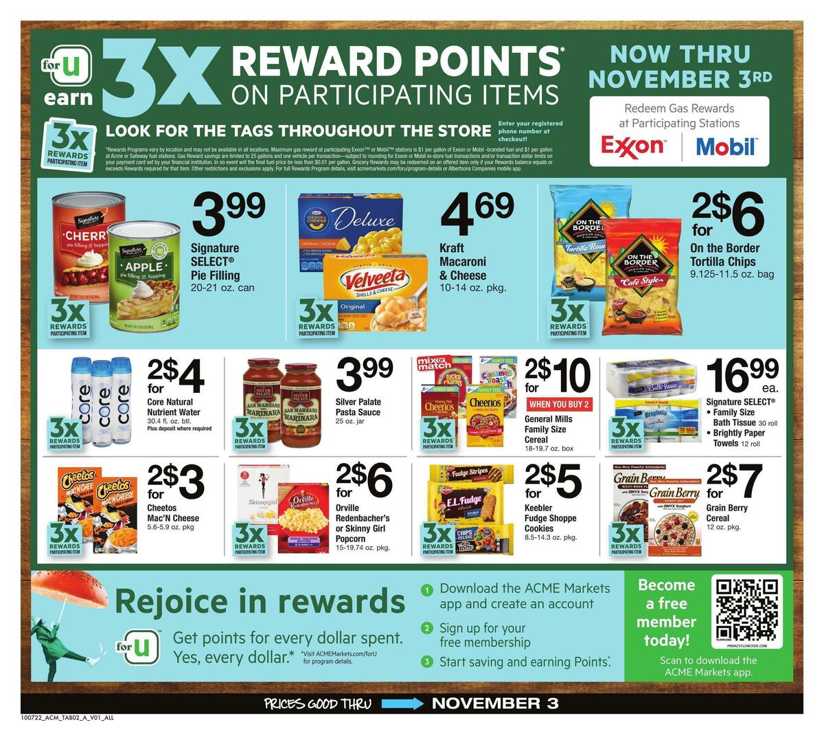 ACME Markets Big Book of Savings Weekly Ad from October 7