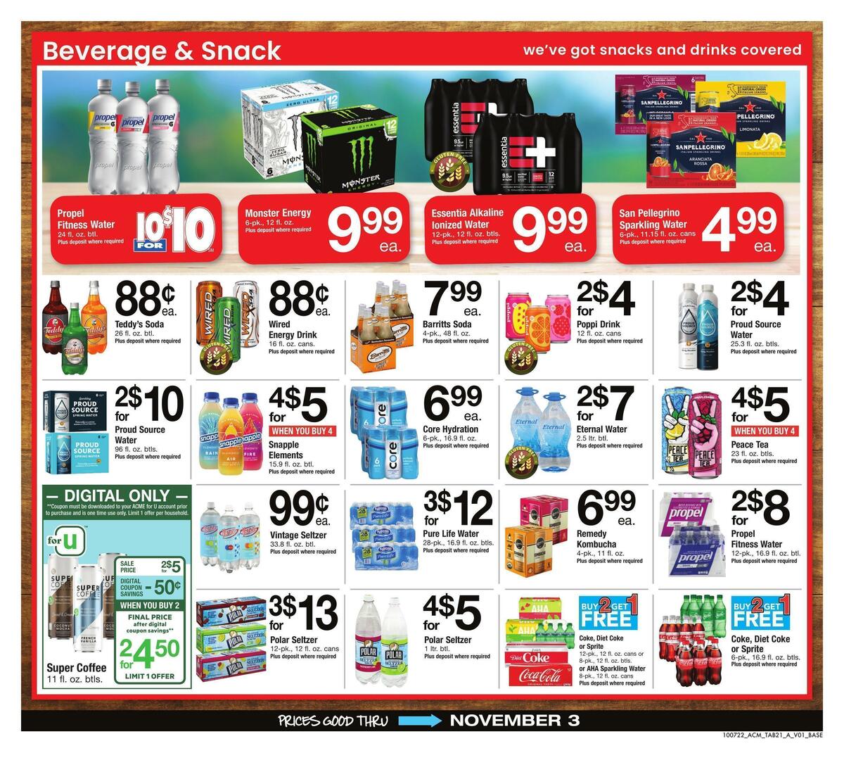 ACME Markets Big Book of Savings Weekly Ad from October 7