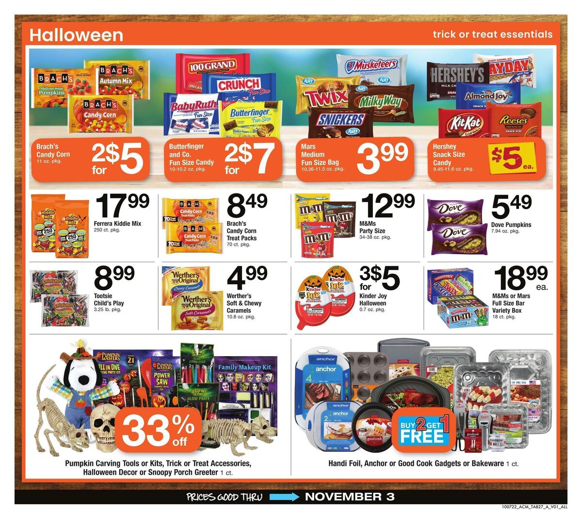 ACME Markets Big Book of Savings Weekly Ad from October 7