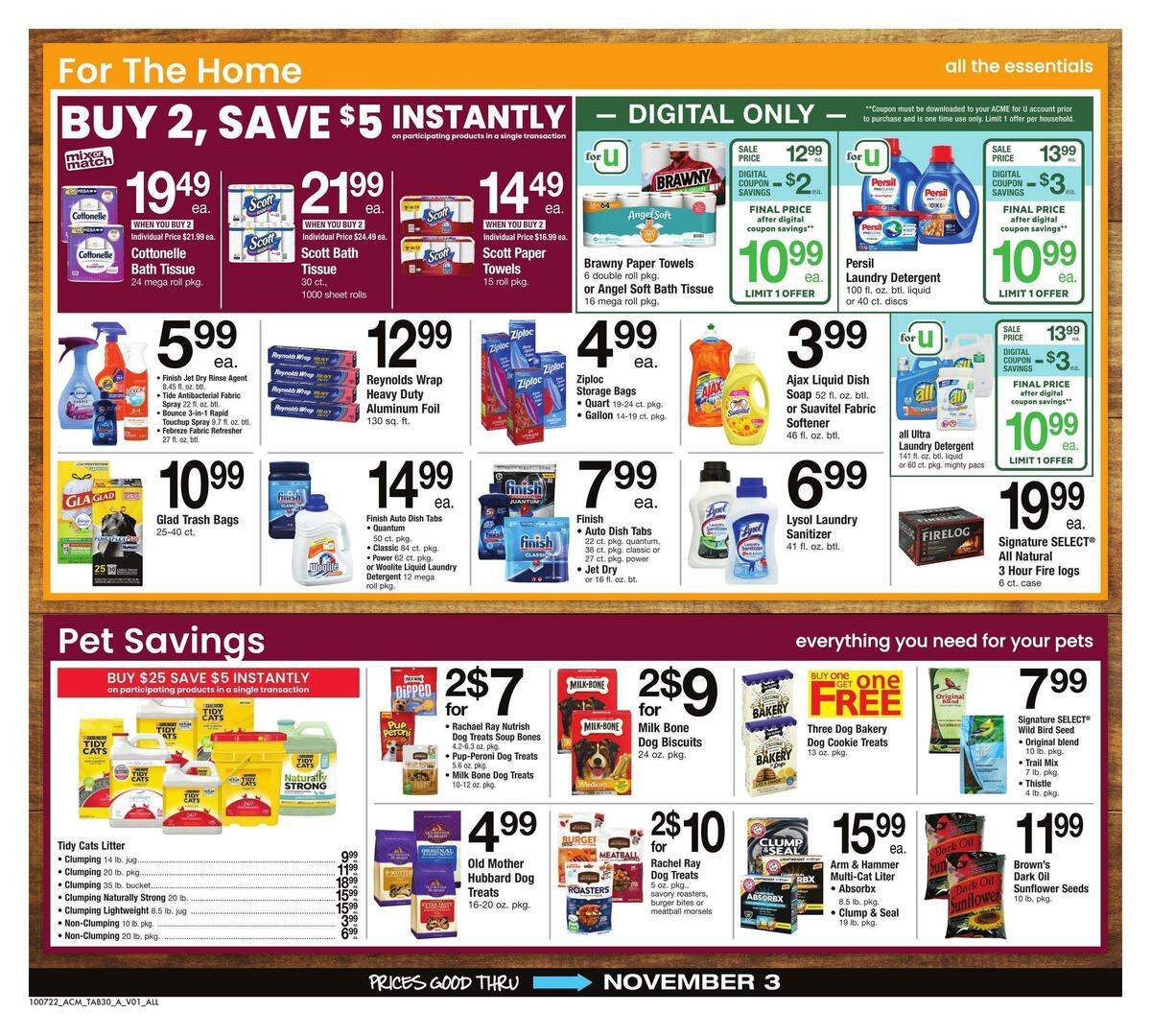 ACME Markets Big Book of Savings Weekly Ad from October 7