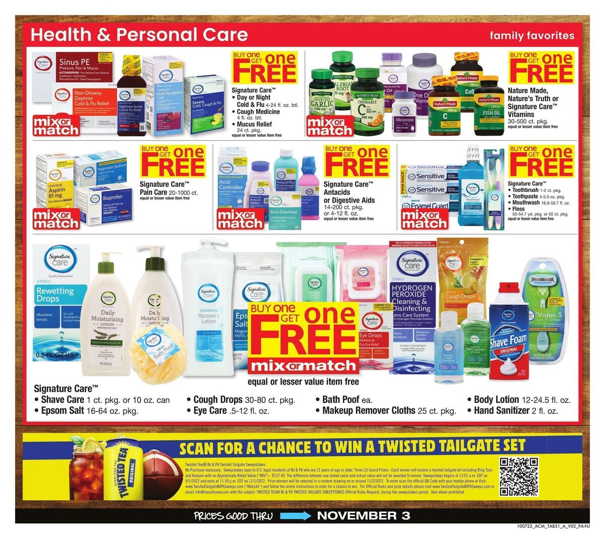 ACME Markets Big Book of Savings Weekly Ad from October 7
