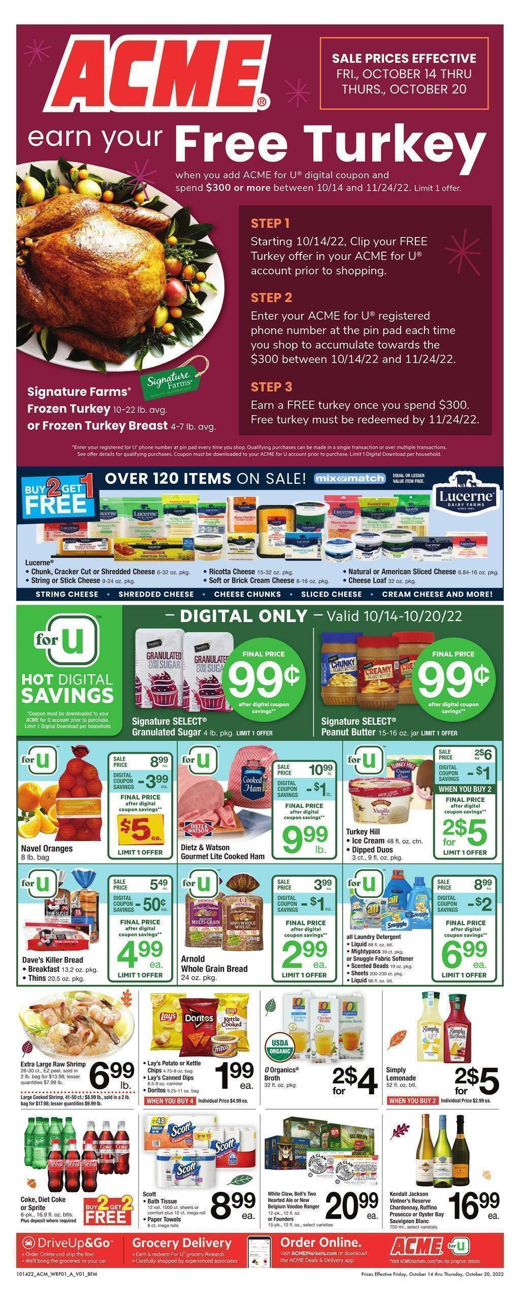 ACME Markets Weekly Ad from October 14