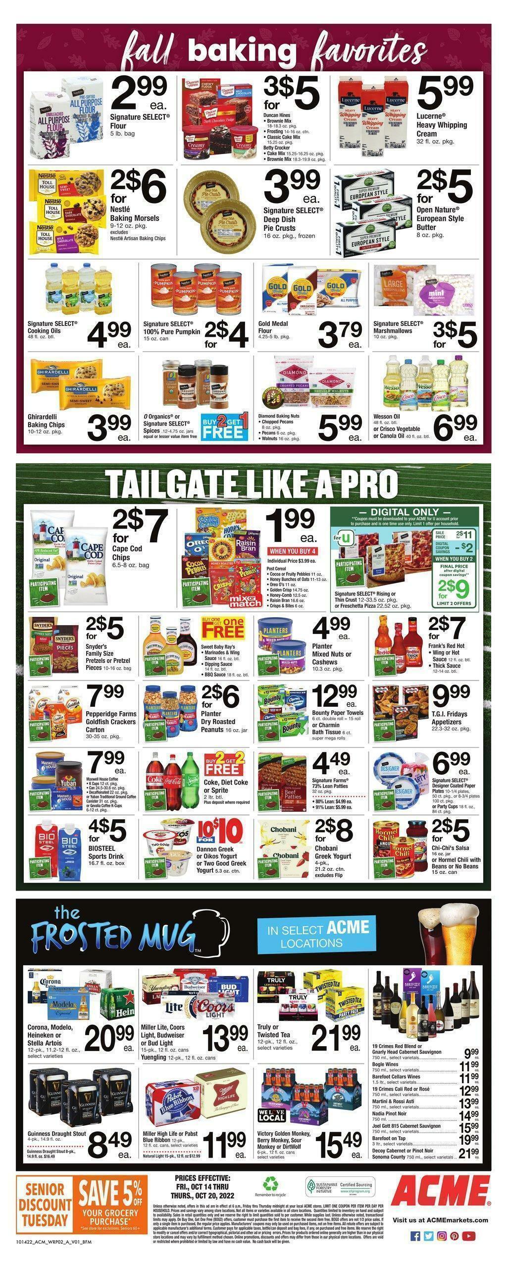 ACME Markets Weekly Ad from October 14