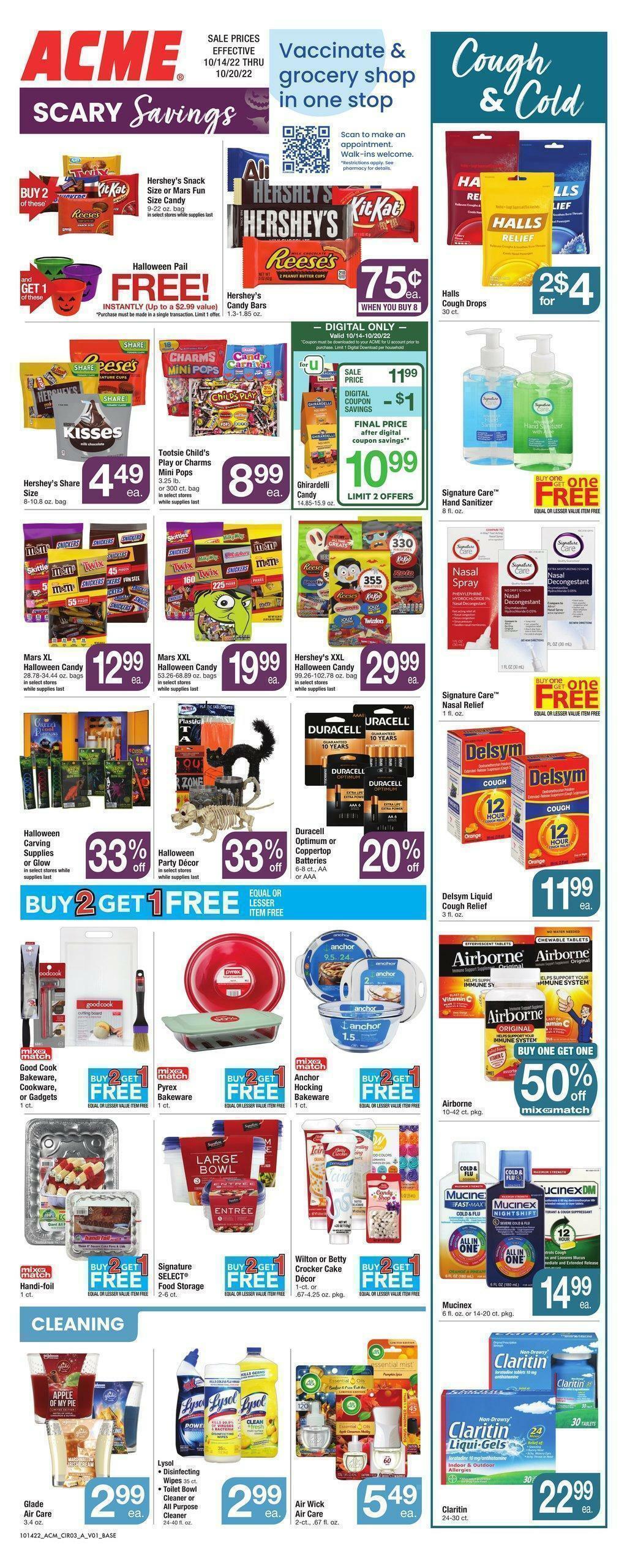 ACME Markets Weekly Ad from October 14