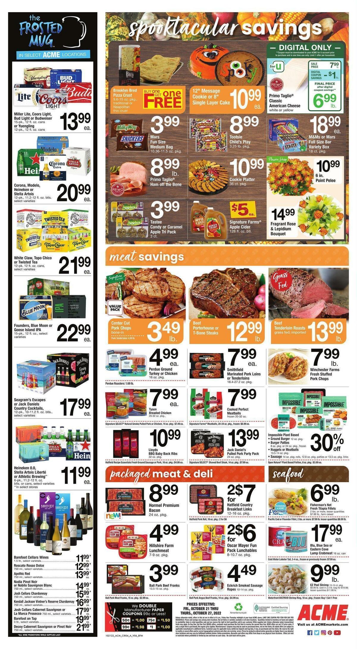 ACME Markets Weekly Ad from October 21
