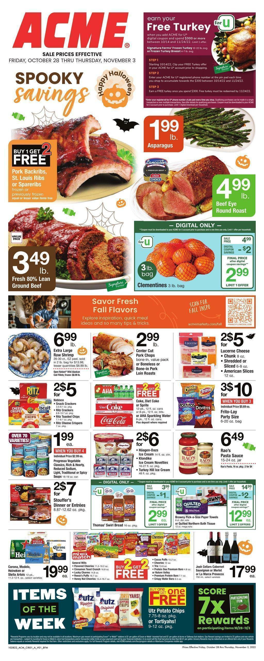 ACME Markets Weekly Ad from October 28