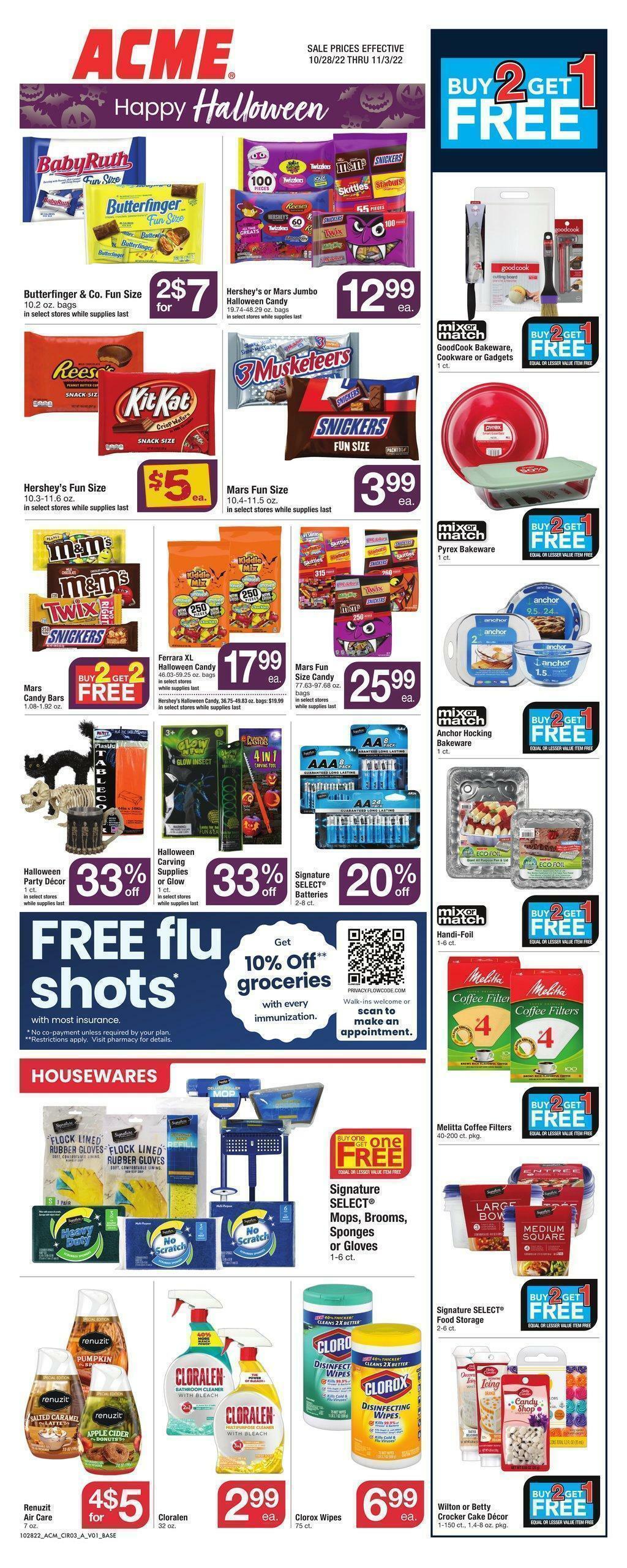 ACME Markets Weekly Ad from October 28