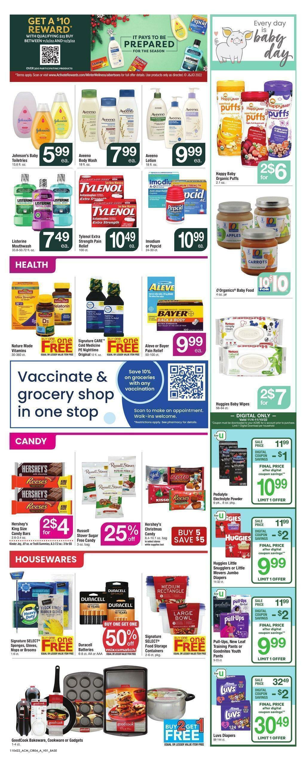 ACME Markets Weekly Ad from November 4