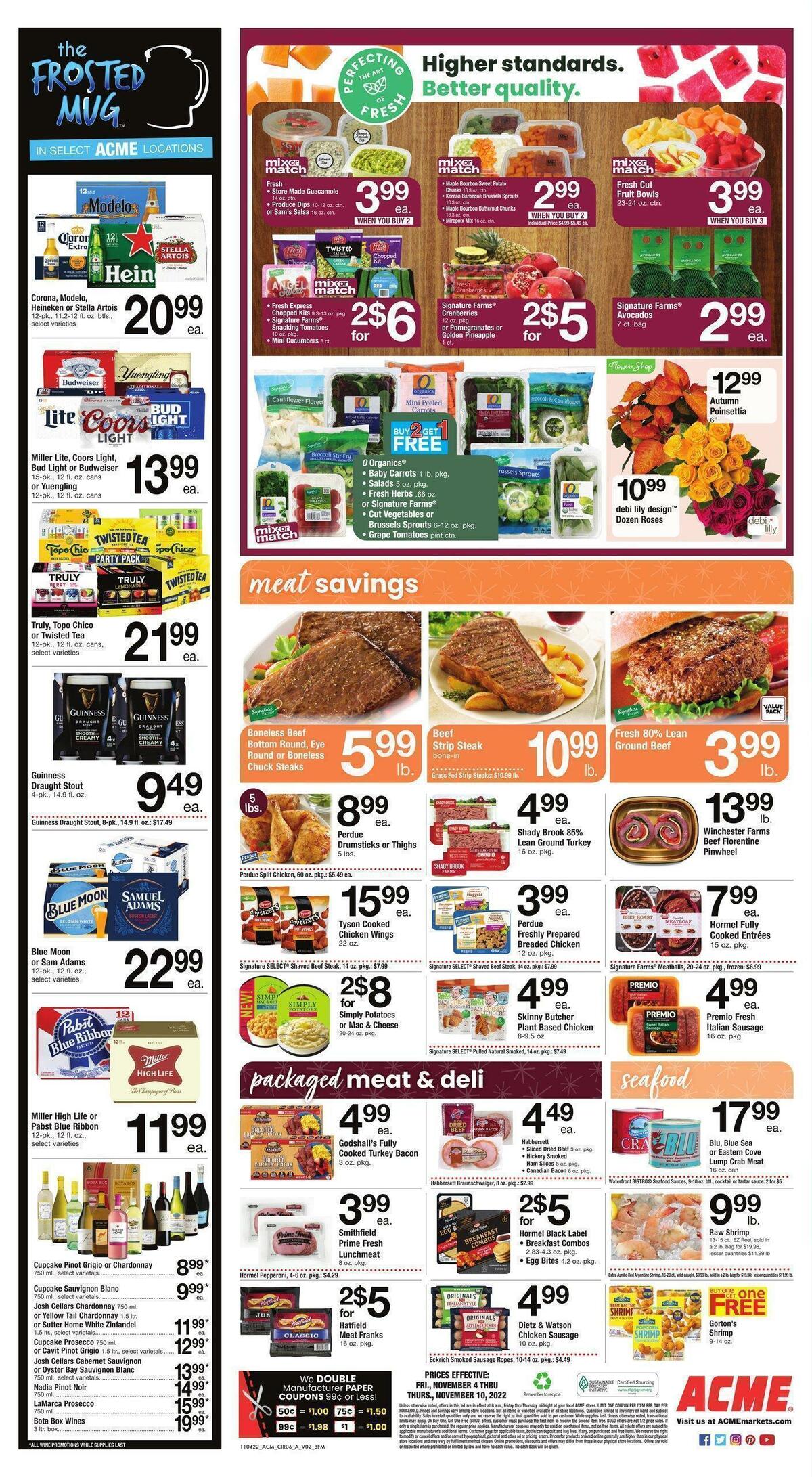 ACME Markets Weekly Ad from November 4