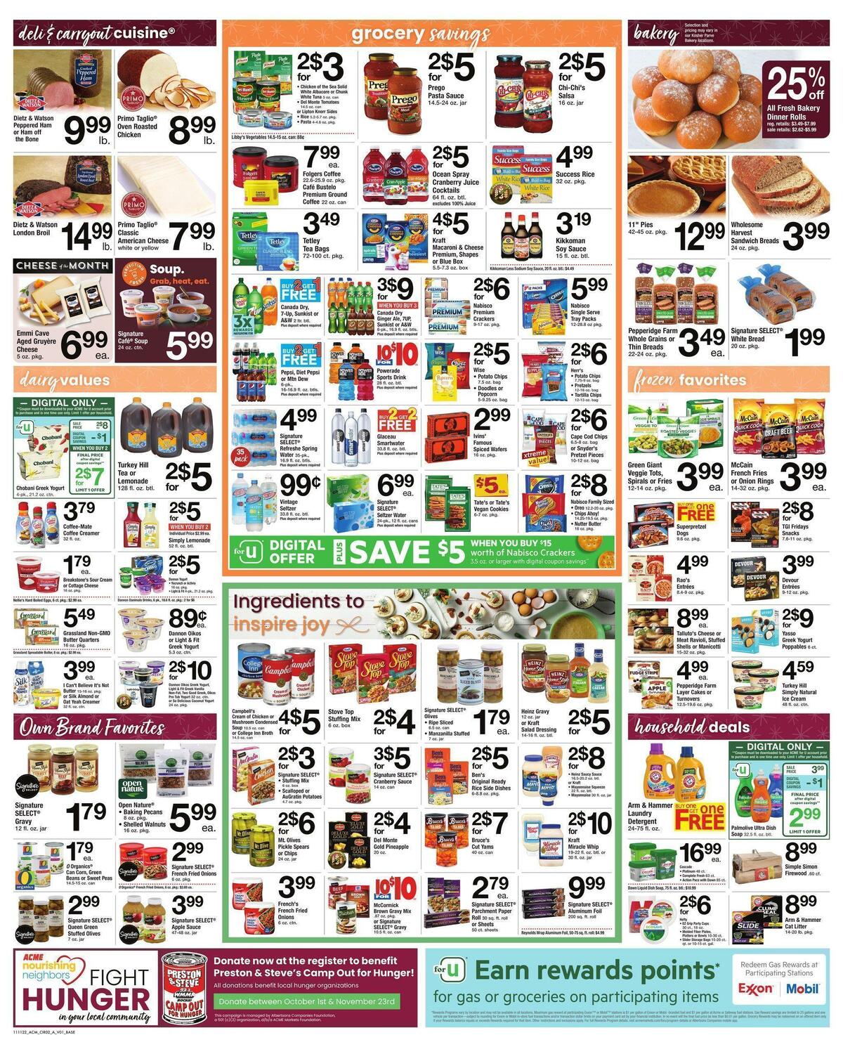 ACME Markets Weekly Ad from November 11