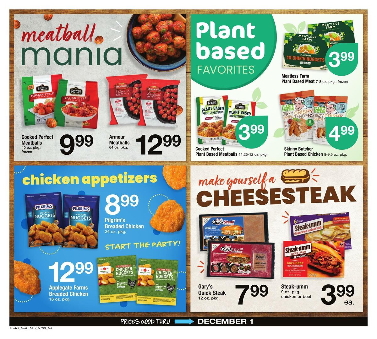 ACME Markets Big Book of Savings Weekly Ad from November 4