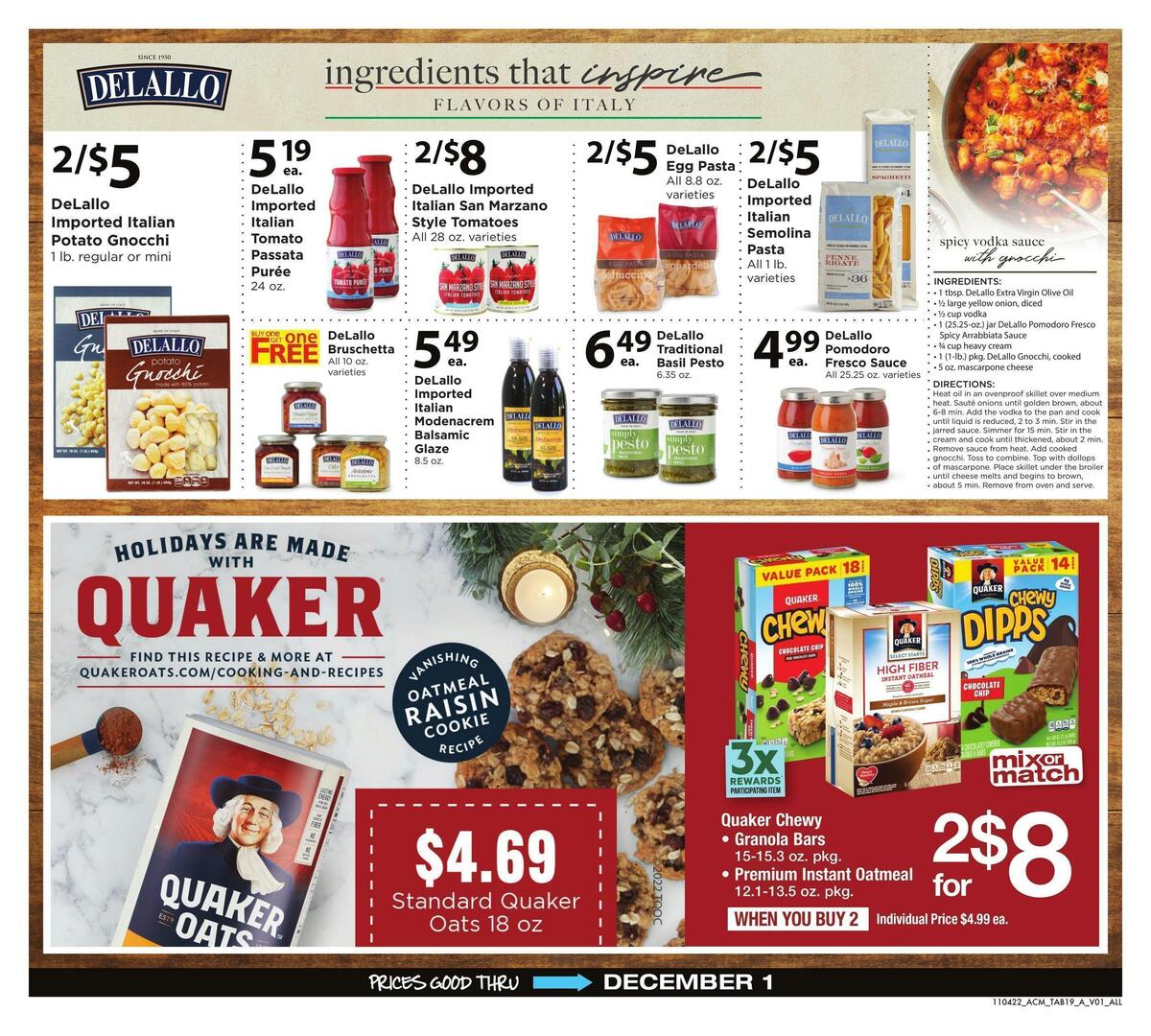 ACME Markets Big Book of Savings Weekly Ad from November 4
