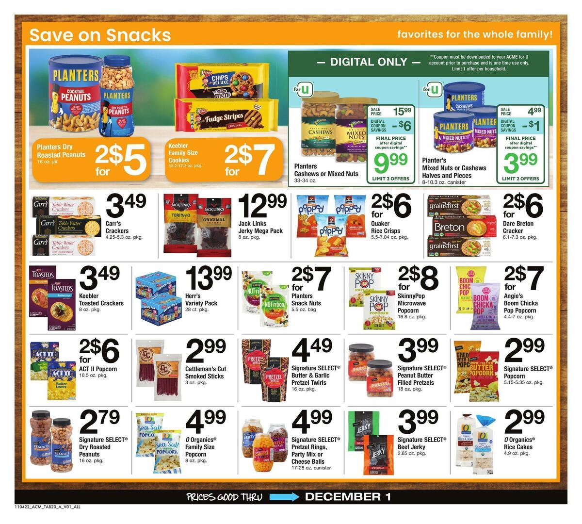 ACME Markets Big Book of Savings Weekly Ad from November 4