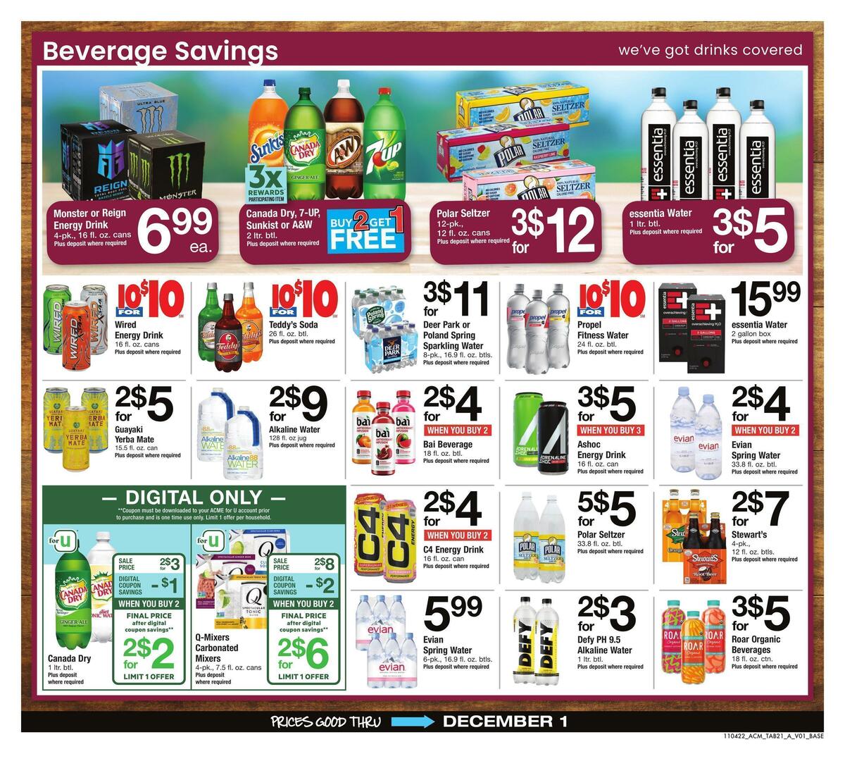 ACME Markets Big Book of Savings Weekly Ad from November 4