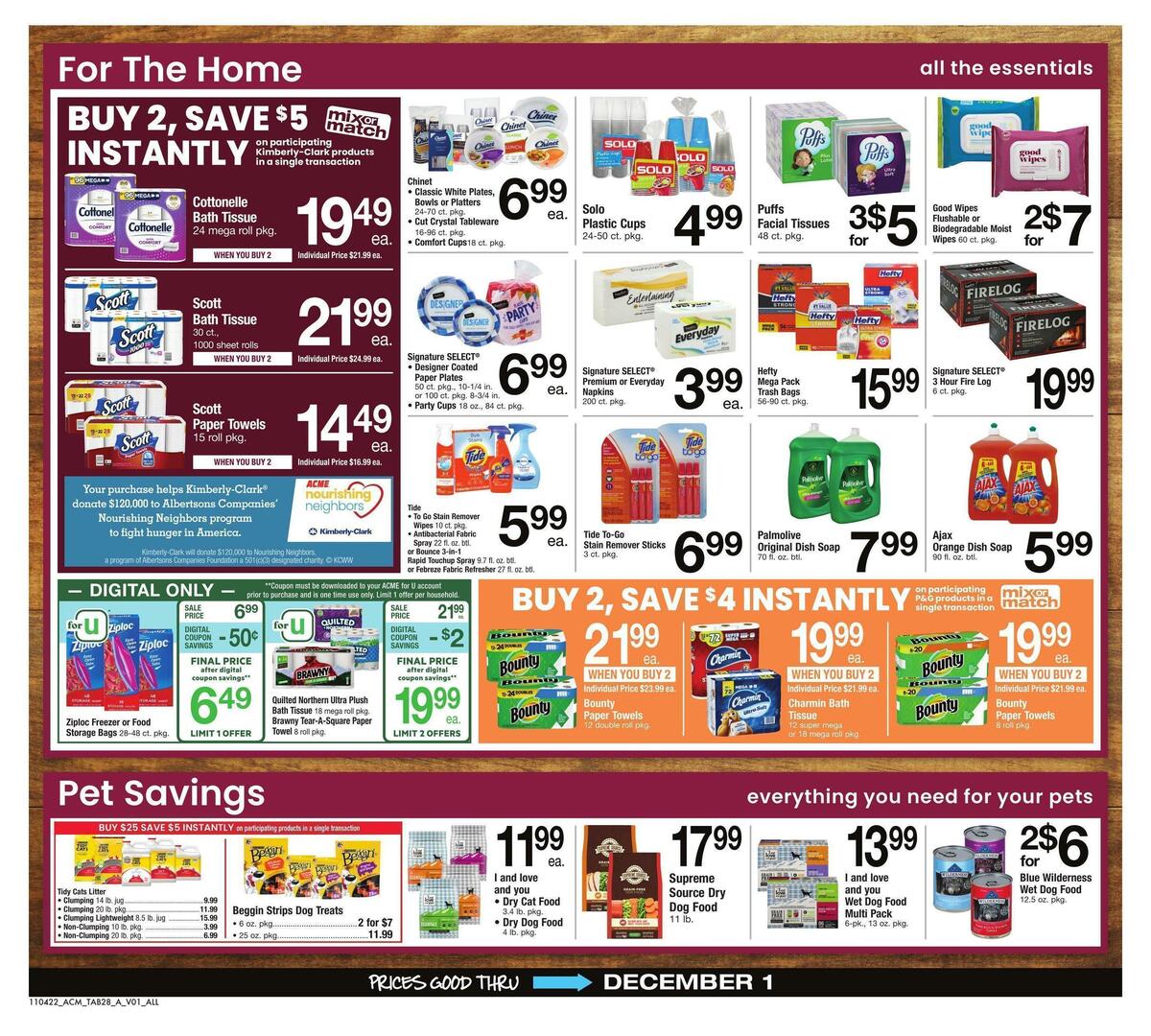 ACME Markets Big Book of Savings Weekly Ad from November 4
