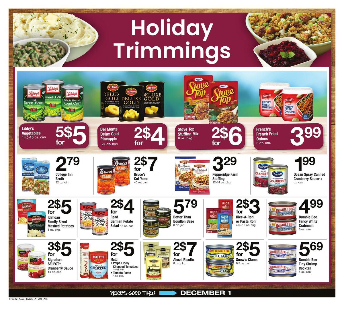 ACME Markets Big Book of Savings Weekly Ad from November 4