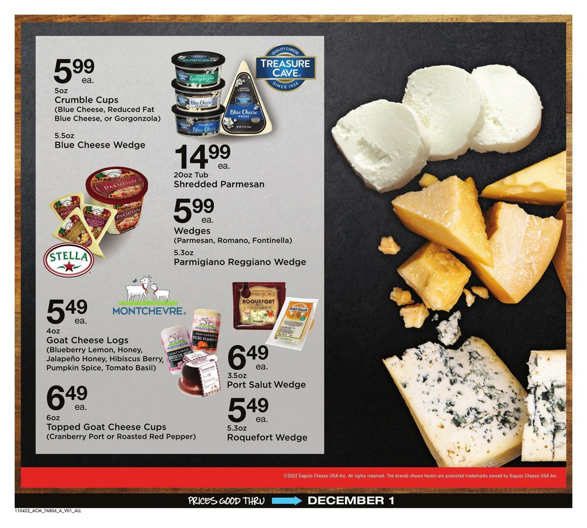 ACME Markets Big Book of Savings Weekly Ad from November 4
