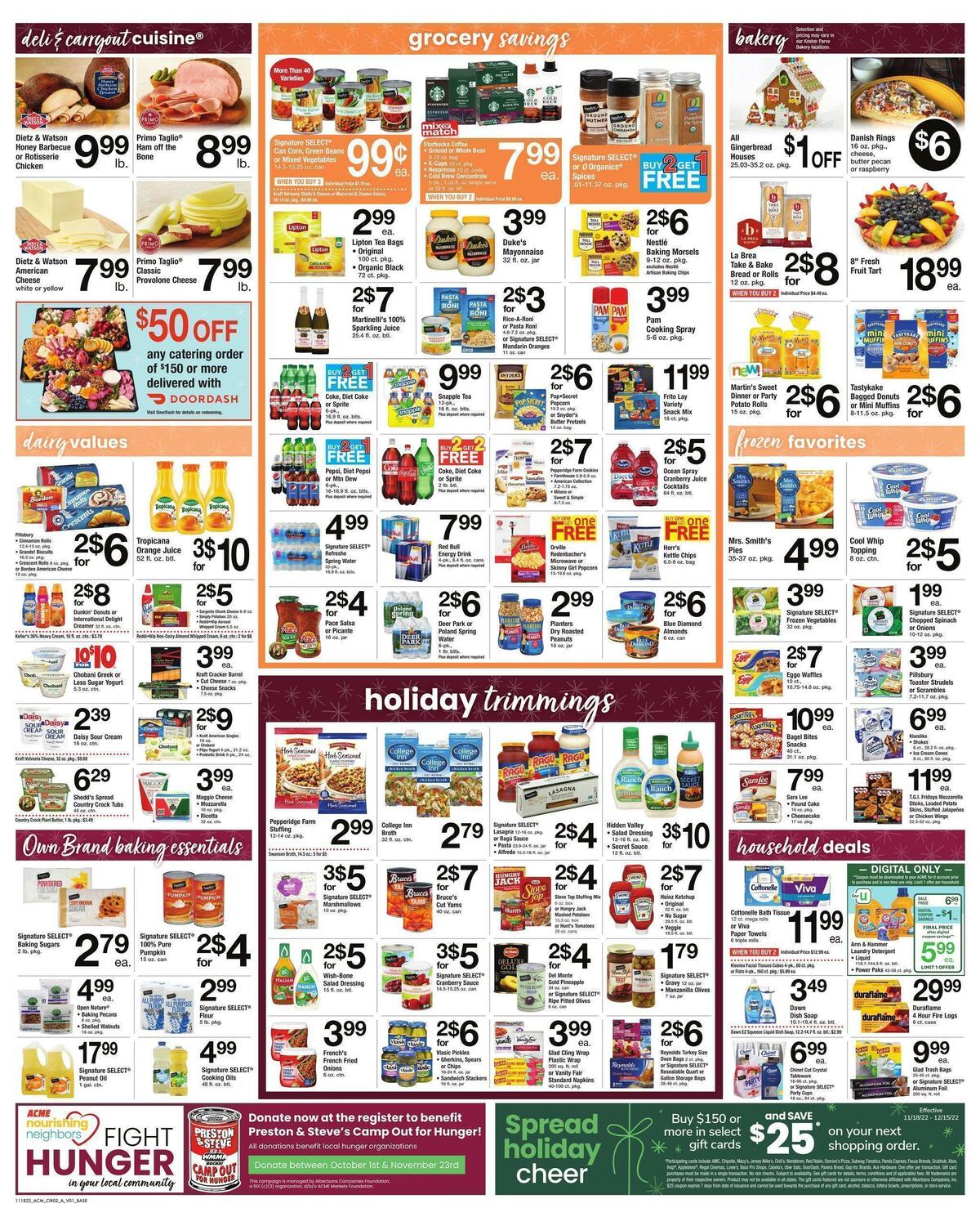 ACME Markets Weekly Ad from November 18