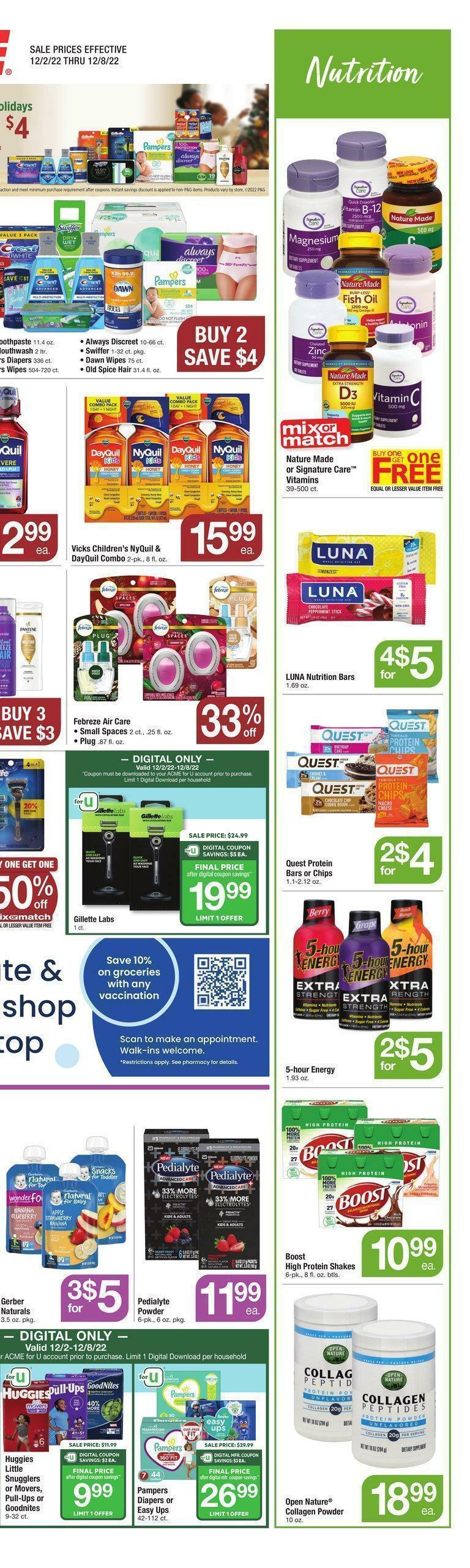 ACME Markets Weekly Ad from December 2