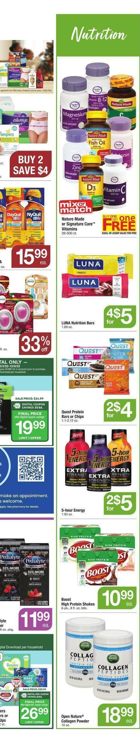 ACME Markets Weekly Ad from December 2