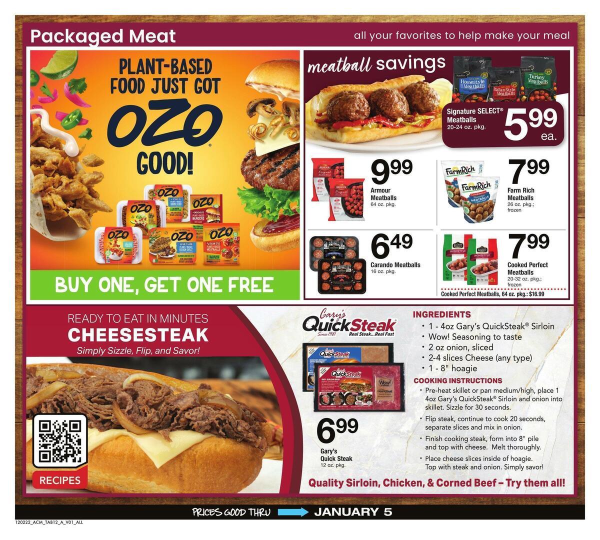 ACME Markets Big Book of Savings Weekly Ad from December 2