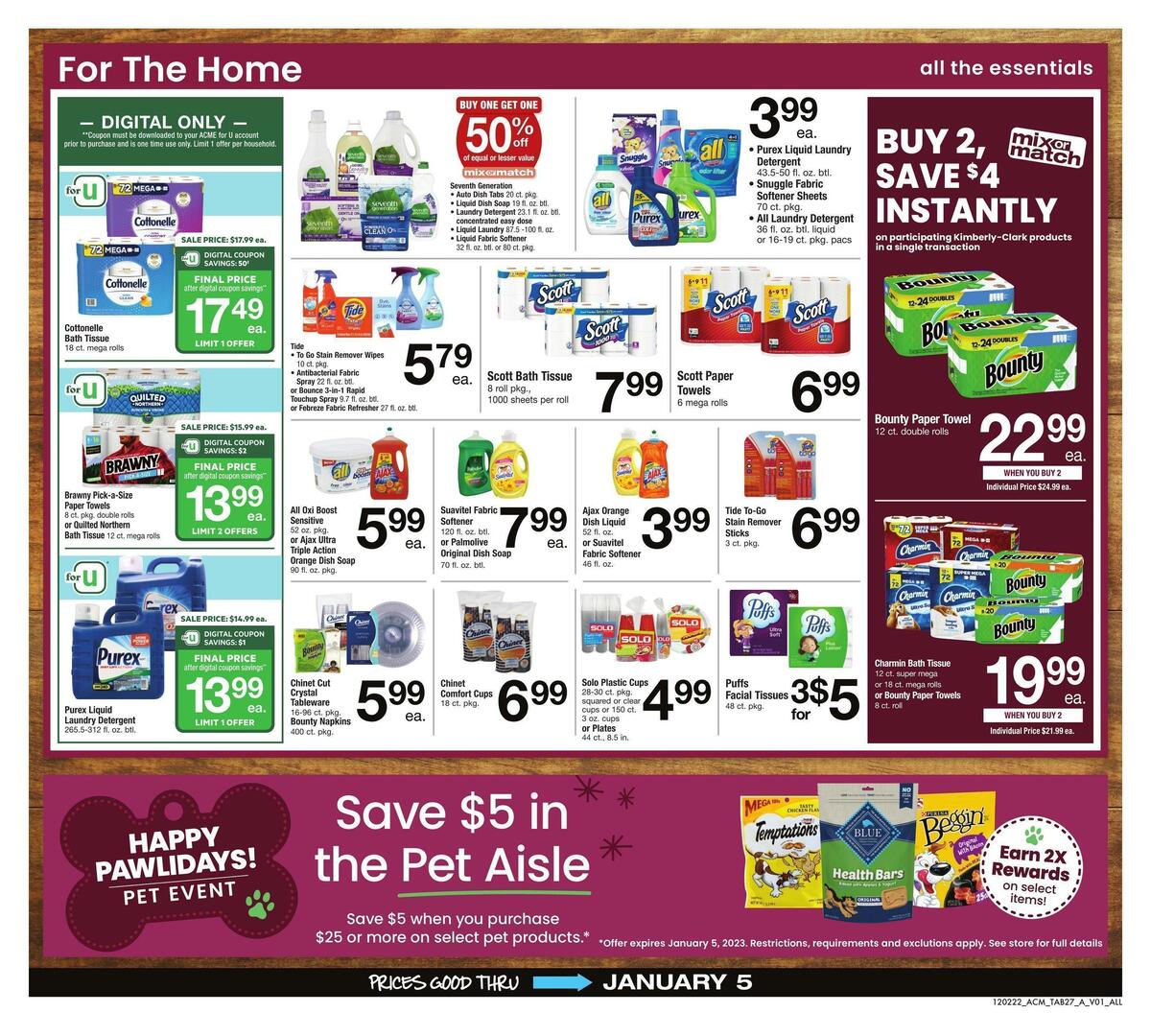 ACME Markets Big Book of Savings Weekly Ad from December 2
