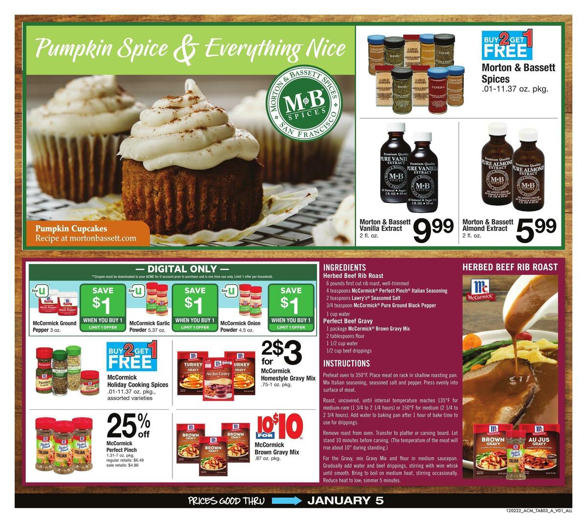 ACME Markets Big Book of Savings Weekly Ad from December 2