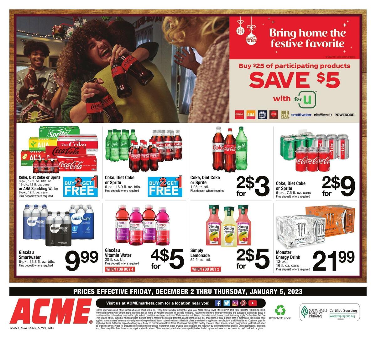 ACME Markets Big Book of Savings Weekly Ad from December 2