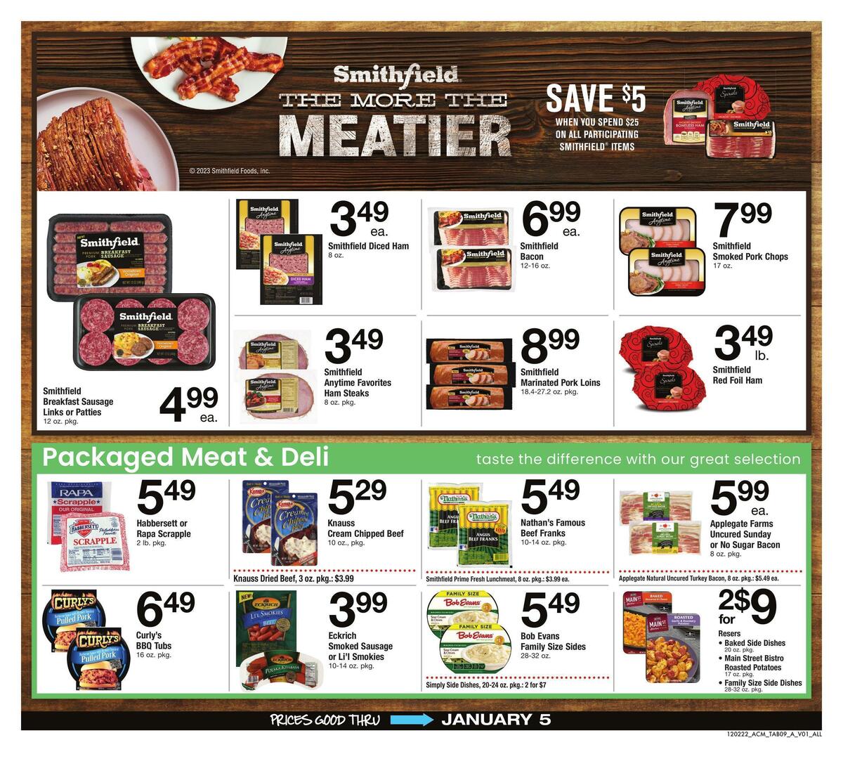 ACME Markets Big Book of Savings Weekly Ad from December 2