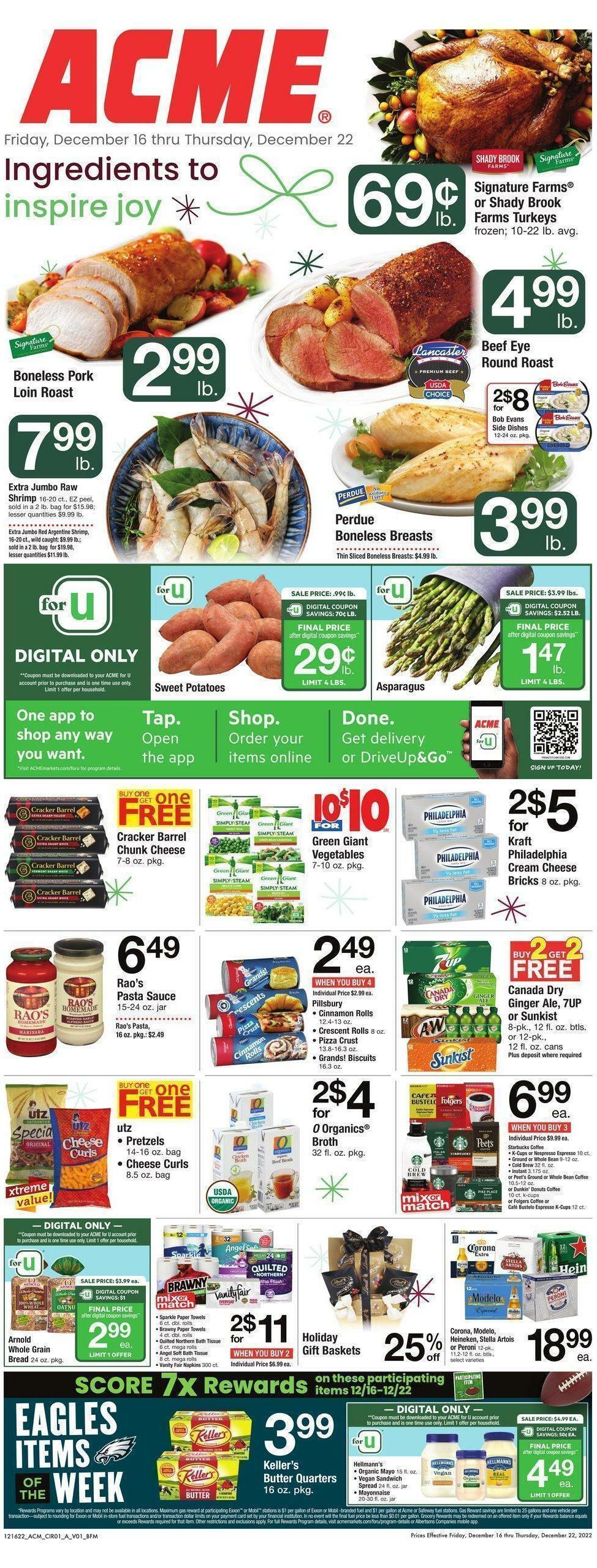 ACME Markets Weekly Ad from December 16